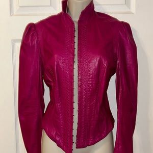 Betsey Johnson Leather Moto Jacket